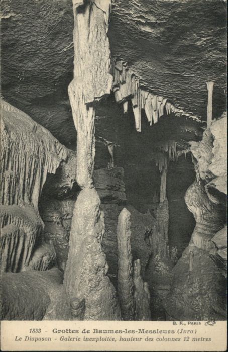 Baume-les-Messieurs Höhle Grotte