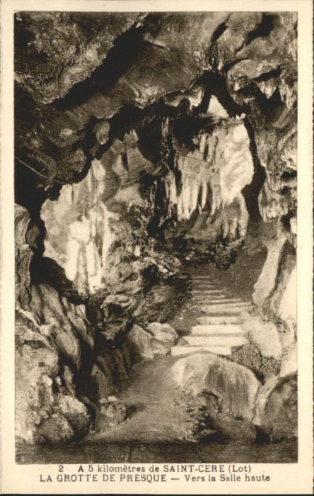 Saint-Cere Höhle Grotte Presque