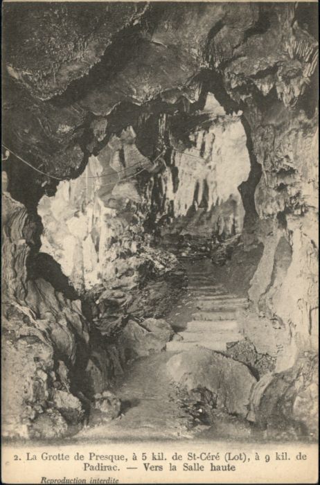 Padirac Höhle Grotte Presque