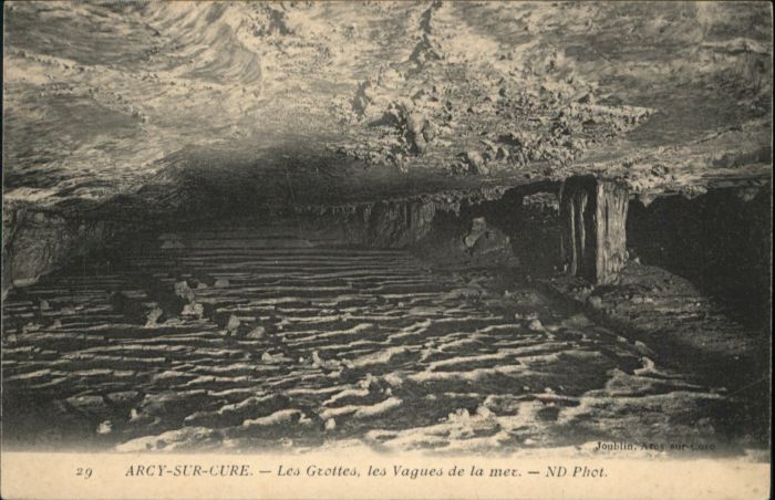 Arcy-sur-Cure Yonne Höhle Grotte