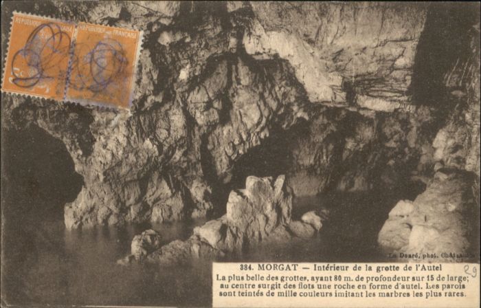 Morgat Höhle Grotte