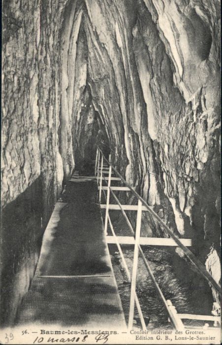 Baume-les-Messieurs Höhle Grotte