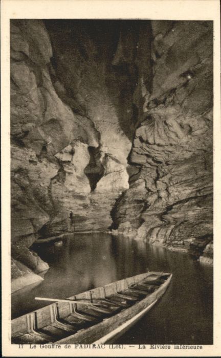 Padirac Höhle Grotte Gouffre
