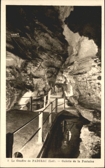 Padirac Höhle Grotte Gouffre