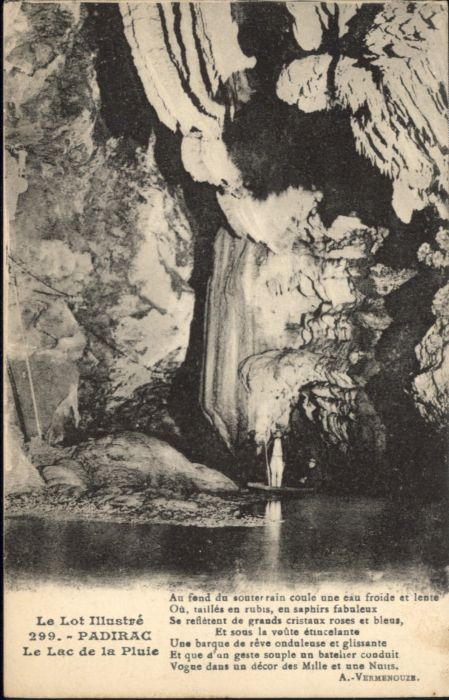 Padirac Höhle Grotte