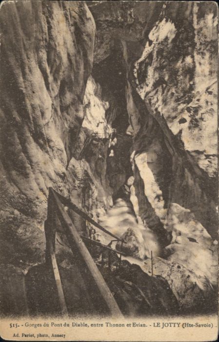 La Vernaz Haute-Savoie La Vernaz Le Jotty Gorges Pont du Diabl