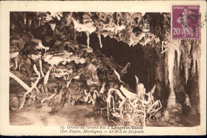 Hoehlen Caves Grottes Grotte Grand Roc Höhle Grotte