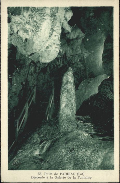 Padirac Höhle Grotte