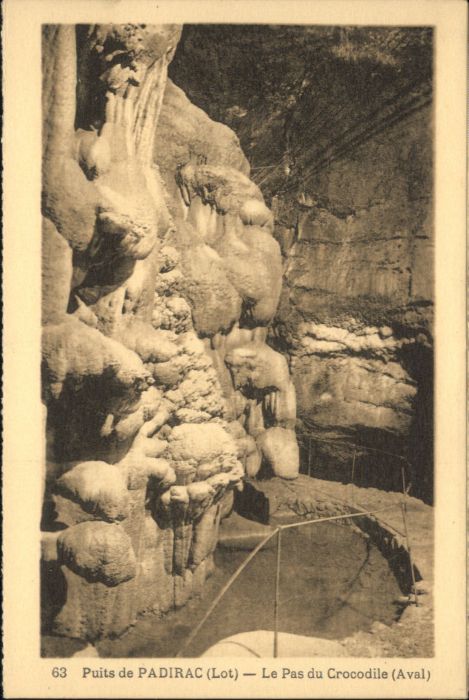 Padirac Höhle Grotte