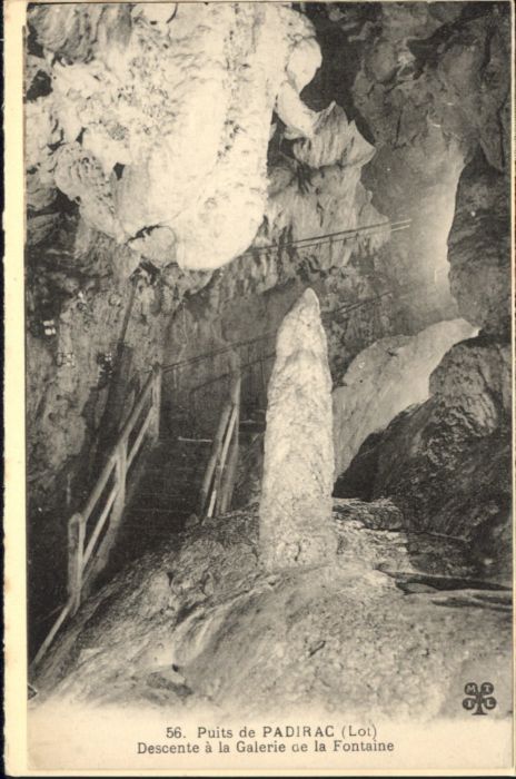 Padirac Höhle Grotte