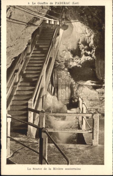 Padirac Höhle Grotte