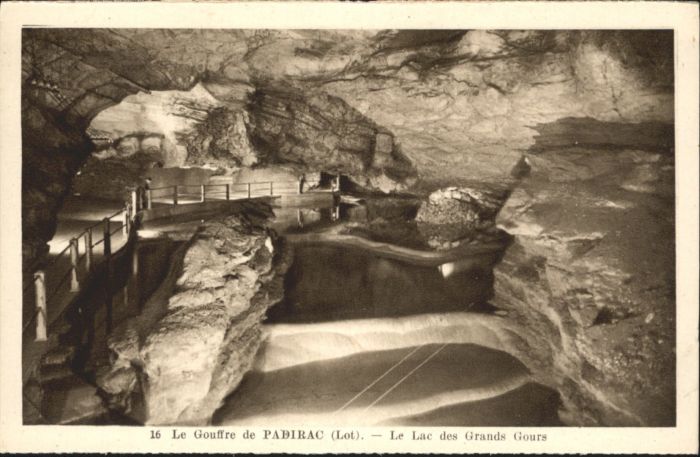 Padirac Höhle Grotte