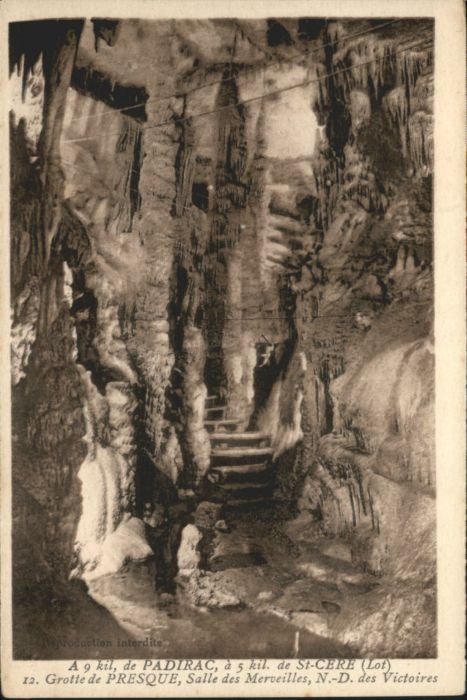 Padirac Höhle Grotte