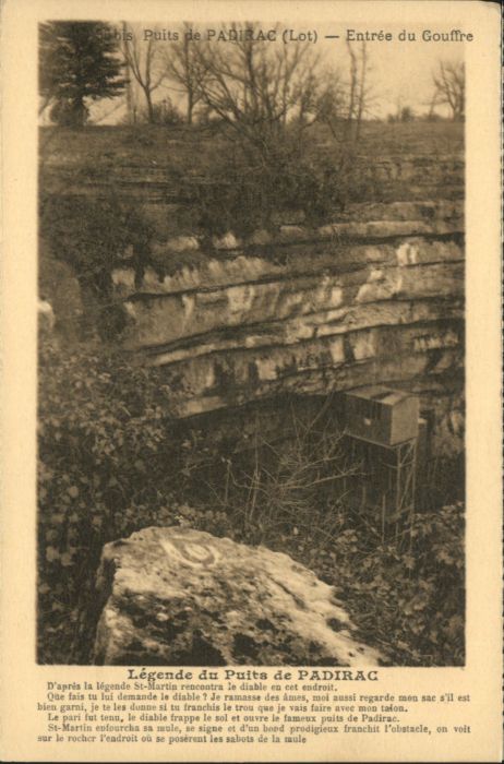 Padirac Höhle Grotte Gouffre