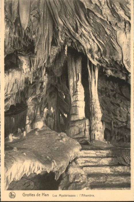 Hoehlen Caves Grottes Grotte Han Höhle Grotte