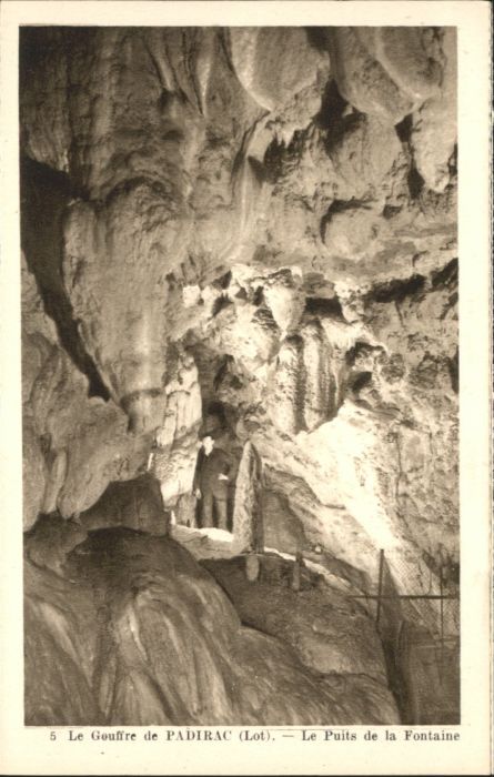 Padirac Höhle Grotte