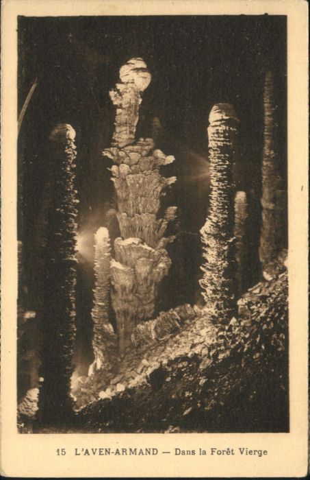 Hoehlen Caves Grottes Grotte Aven Armand Höhle Grotte