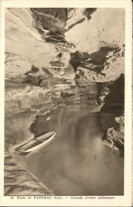 Padirac Höhle Grotte