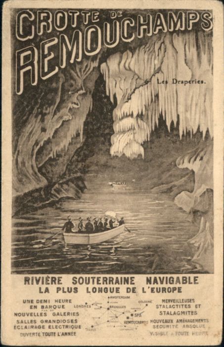 Hoehlen Caves Grottes Grotte Remouchamps Höhle Grotte