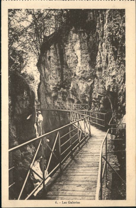 Annemasse [Verlag L. Fauraz] Höhle Grotte Schluch