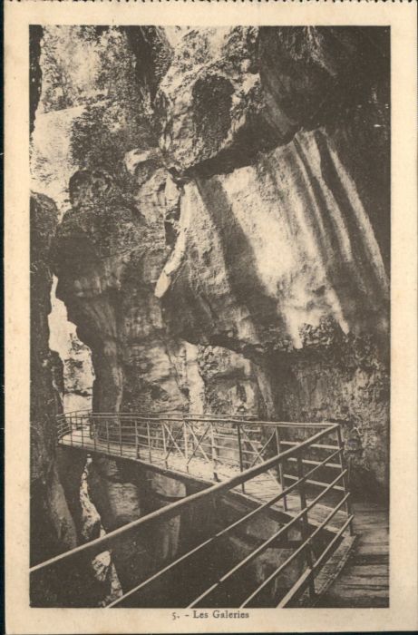 Annemasse [Verlag L. Fauraz] Höhle Grotte Schluch