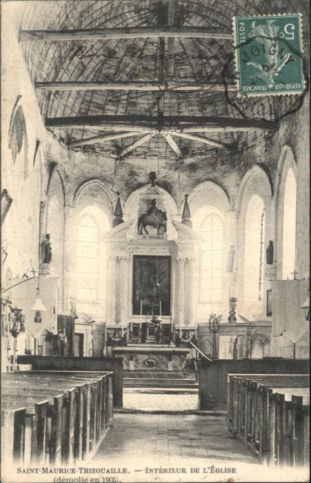 Saint-Maurice-Thizouaille Eglise