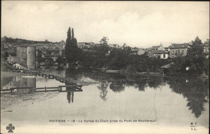 Poitiers 86 Poitiers Vallee Clain Pont Rochereuil