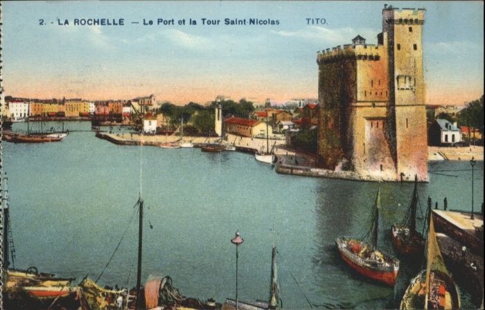 La Rochelle Charente-Maritime La Rochelle Port Tour Saint-Nicolas