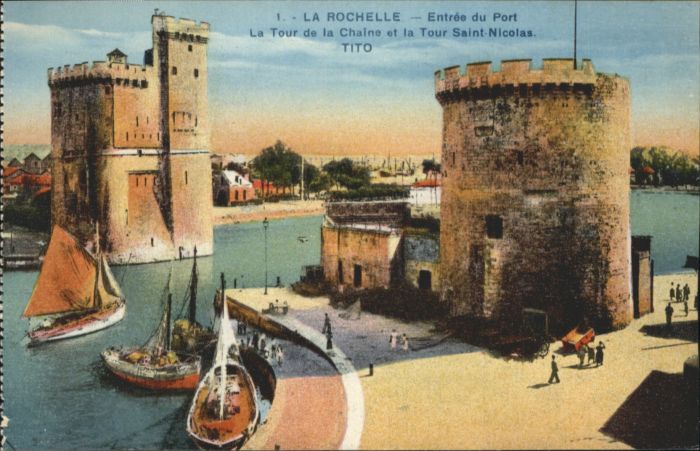 La Rochelle Charente-Maritime La Rochelle Port Tour Chaine Tour Saint