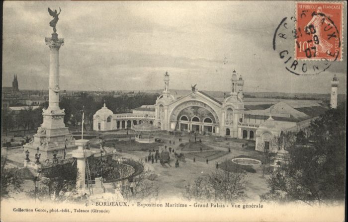 Bordeaux Exposition Maritime Grand Palais