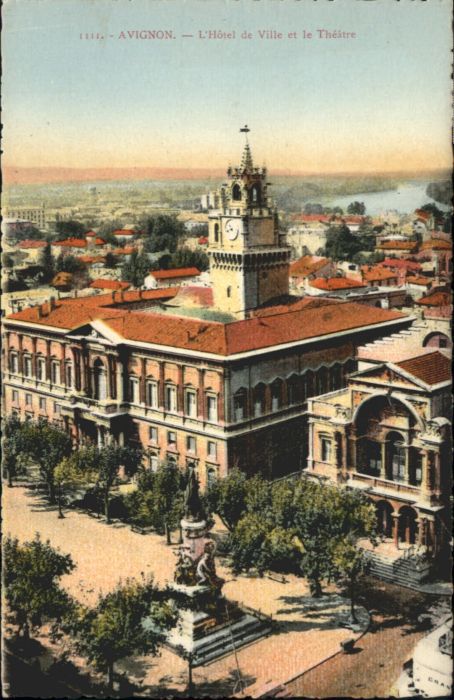 Avignon Vaucluse Avignon Theatre Hotel de Ville