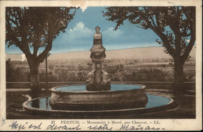 Pertuis Monument Morel Chauvet