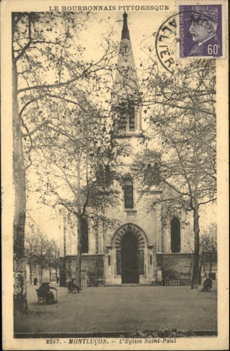 Montlucon Eglise Saint-Paul