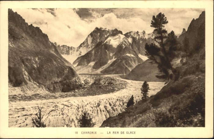 Chamonix Chamonix-Mont-Blanc Mer Glace Gletscher