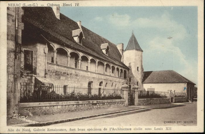 Nerac Chateau Henri IV