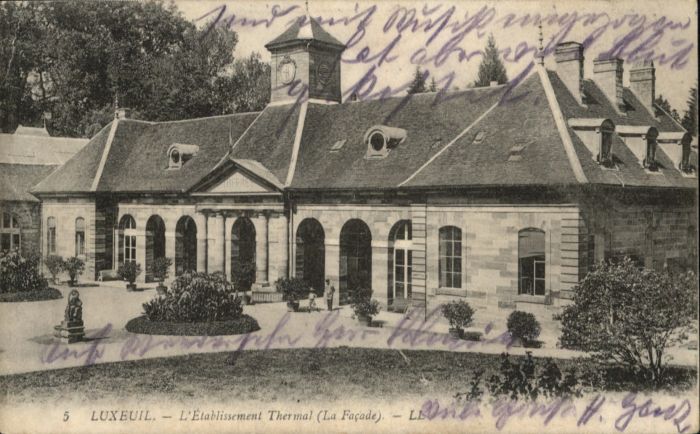 Luxeuil-les-Bains Etablissement Thermal Thermalbad