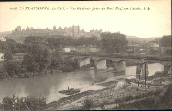 Carcassonne Pont Neuf Aude