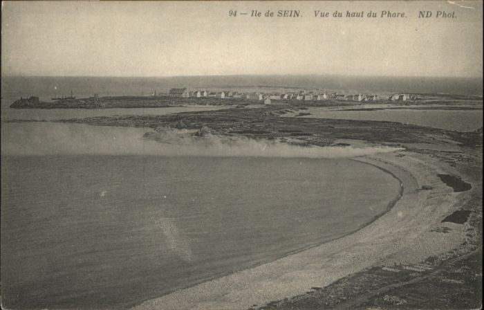 Ile-de-Sein Vue du haut du Phare