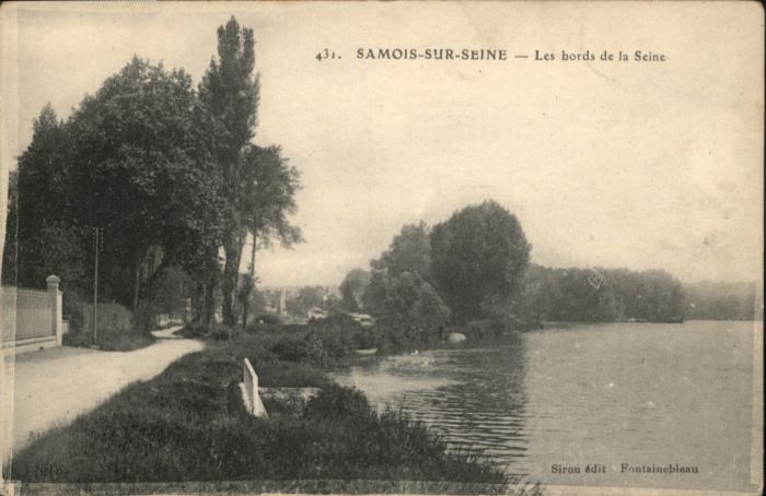 Samois-sur-Seine Bords Seine
