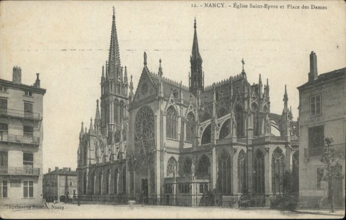 Nancy Lothringen Nancy Eglise Saint-Epvre Place Dames