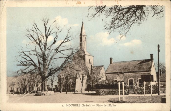 Mouhers Place Eglise