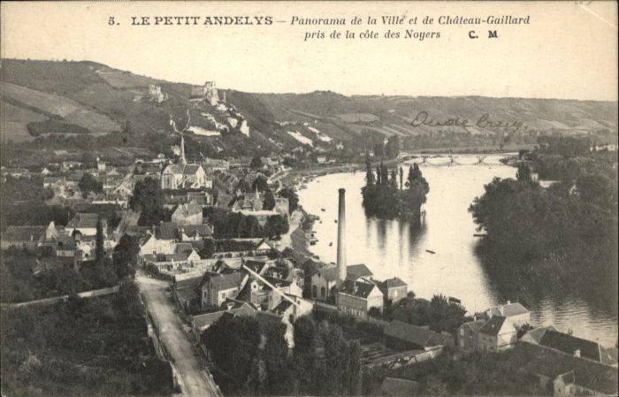 Les Andelys Ville Chateau Gaillard Noyers