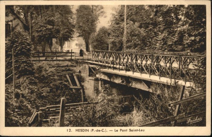 Hesdin Pont Saint-Leu