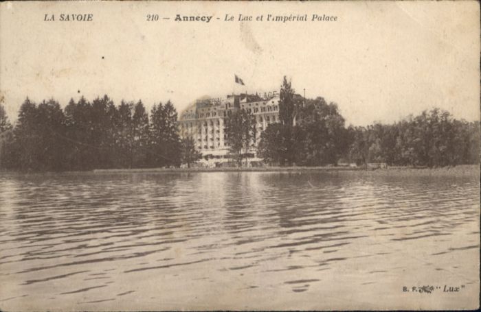 Annecy Haute-Savoie Annecy Lac Imperial Palace