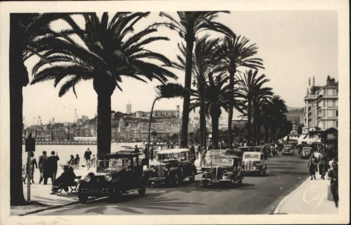 Cannes Alpes-Maritimes Cannes Promenade Croisette