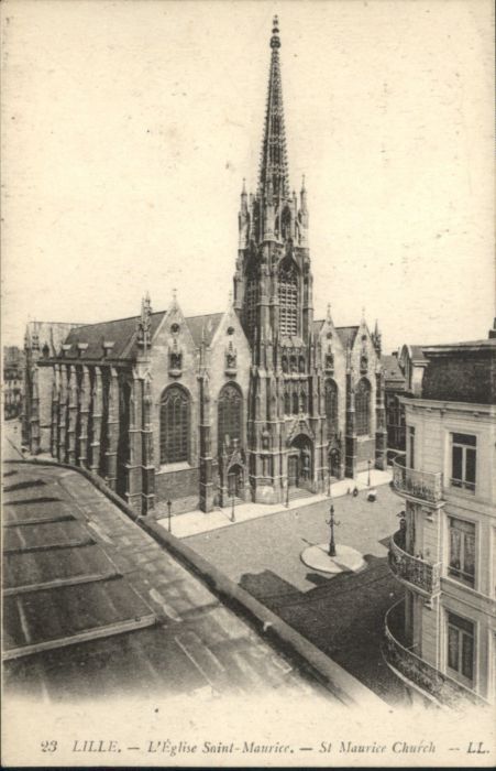 Lille Nord Lille Eglise Saint-Maurice