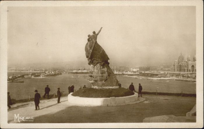 Marseille Bouches-du-Rhone Marseille Pharo Monument Hero Mer Cathe