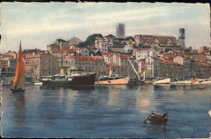 Cannes Alpes-Maritimes Cannes Port Mont Chevalier