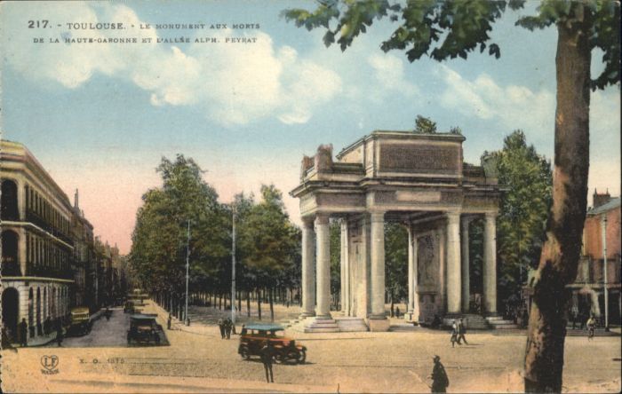 Toulouse Haute-Garonne Toulouse Monument Morts Haute-Garonne A