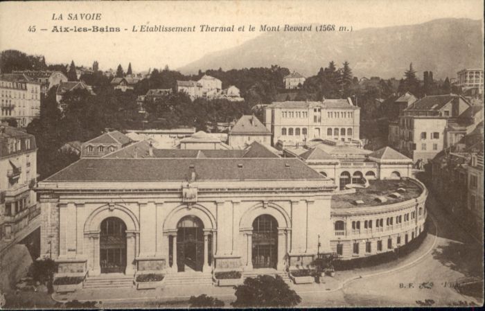 Aix-les-Bains Etablissement Thermal Thermalbad Mont R